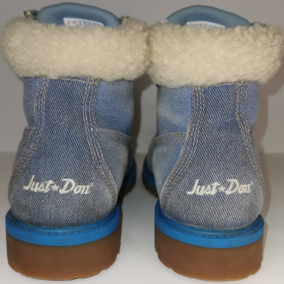 [Women's 6.5] Timberland x Just Don Denim 6" Boots - Picture 5 of 8